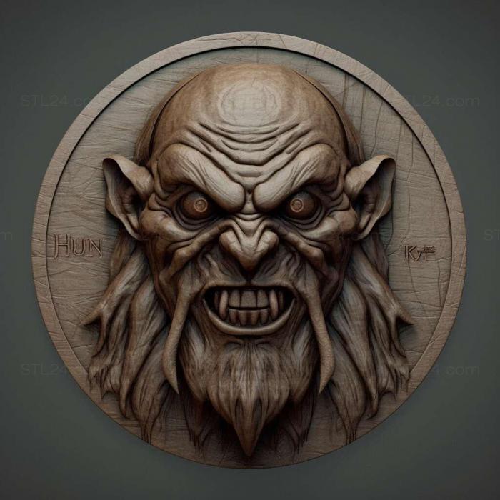 Characters (st Lurtz Uruk Hai 2, HERO_3834) 3D models for cnc